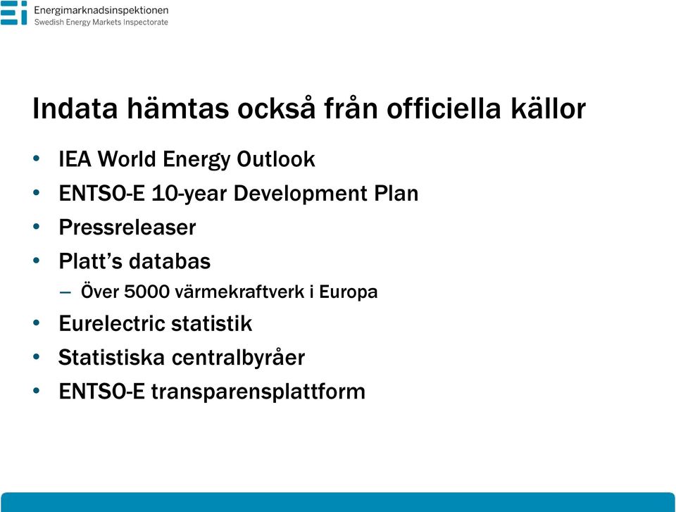 s databas Över 5000 värmekraftverk i Europa Eurelectric