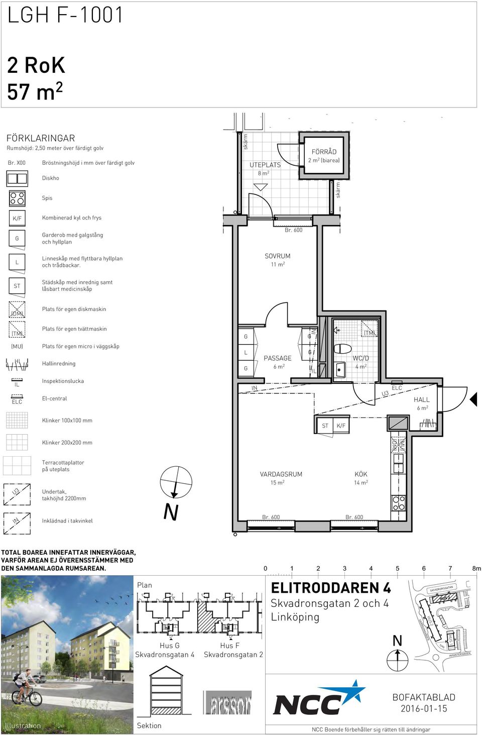 ERVÄAR, VARFÖR AREA EJ ÖVERESÄMMER MED DE SAMMAADA RUMSAREA.