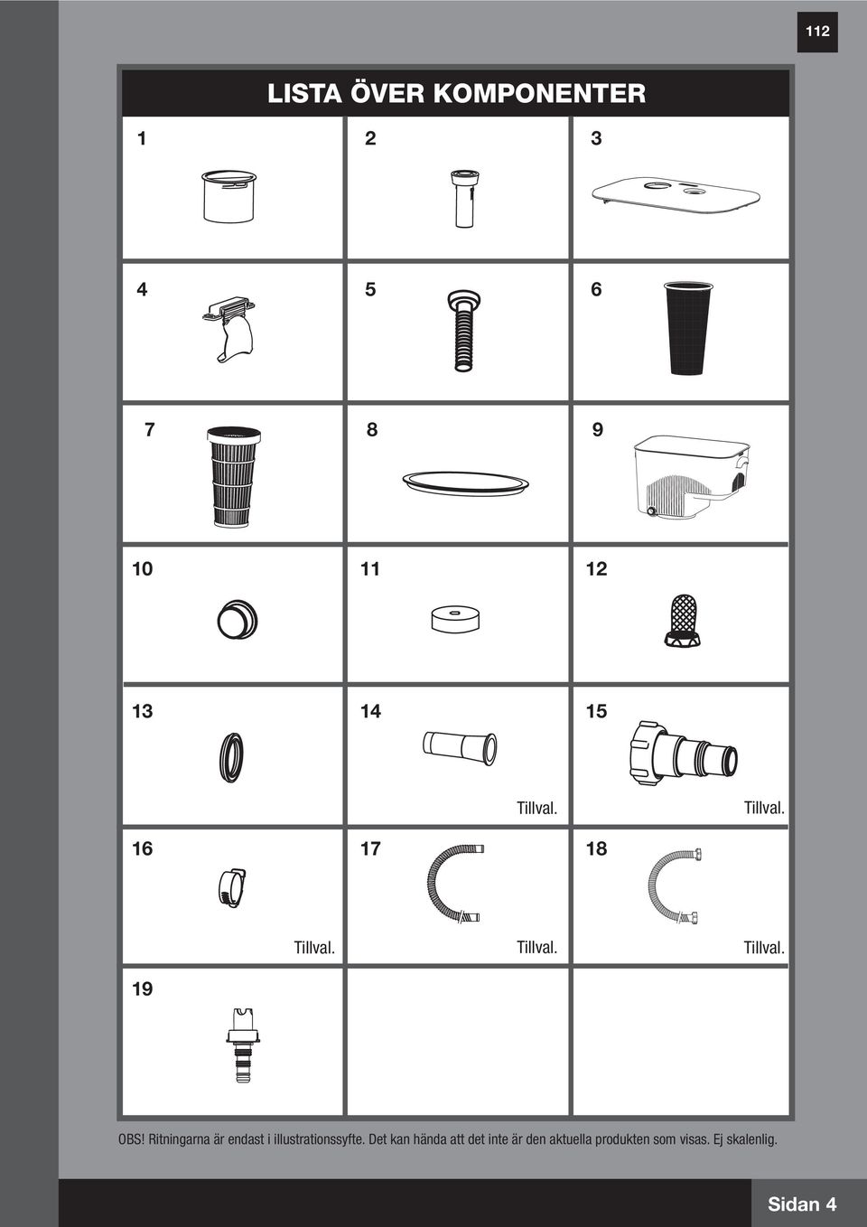 Ritningarna är endast i illustrationssyfte.