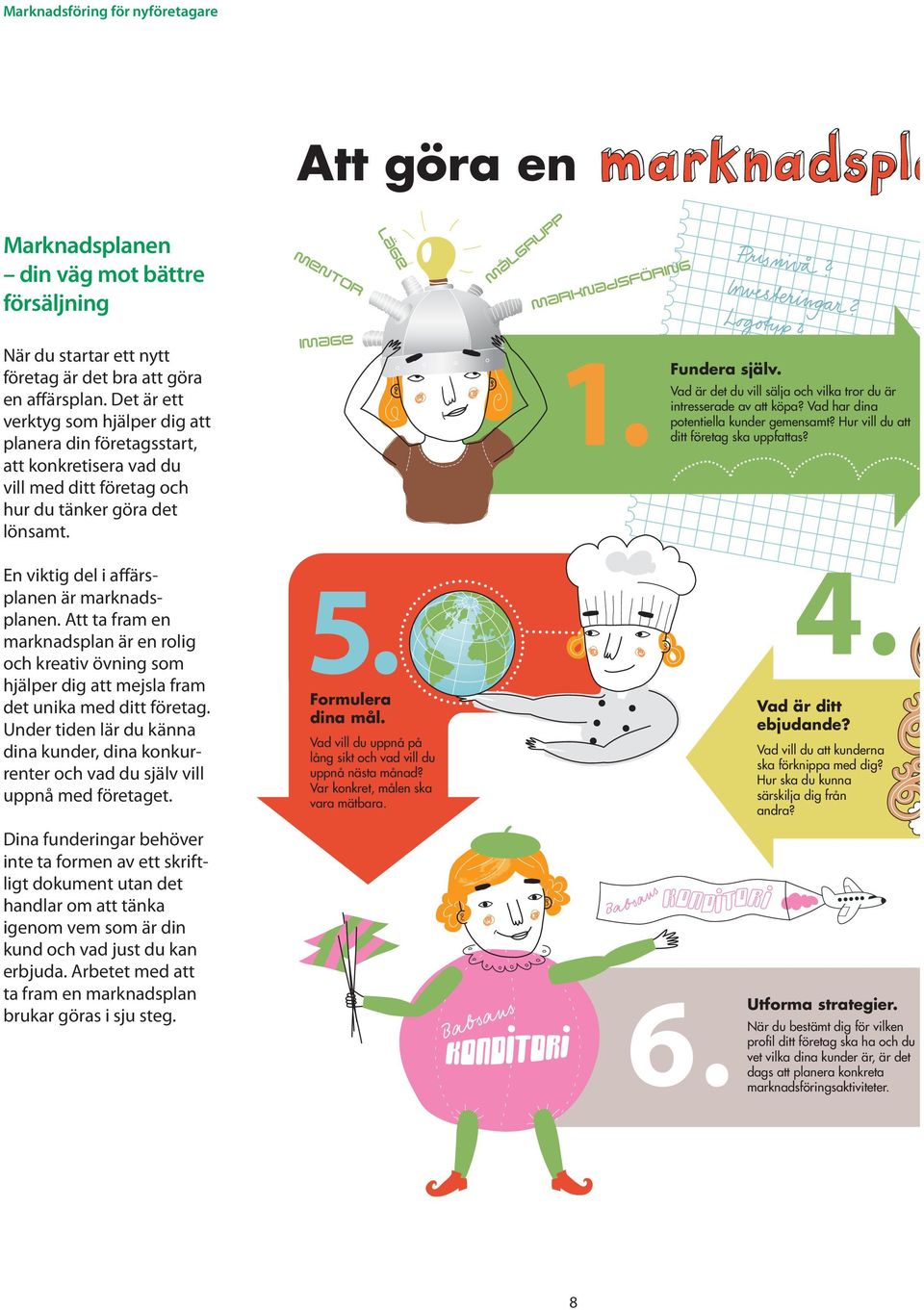 Att ta fram en marknadsplan är en rolig och kreativ övning som hjälper dig att mejsla fram det unika med ditt företag.