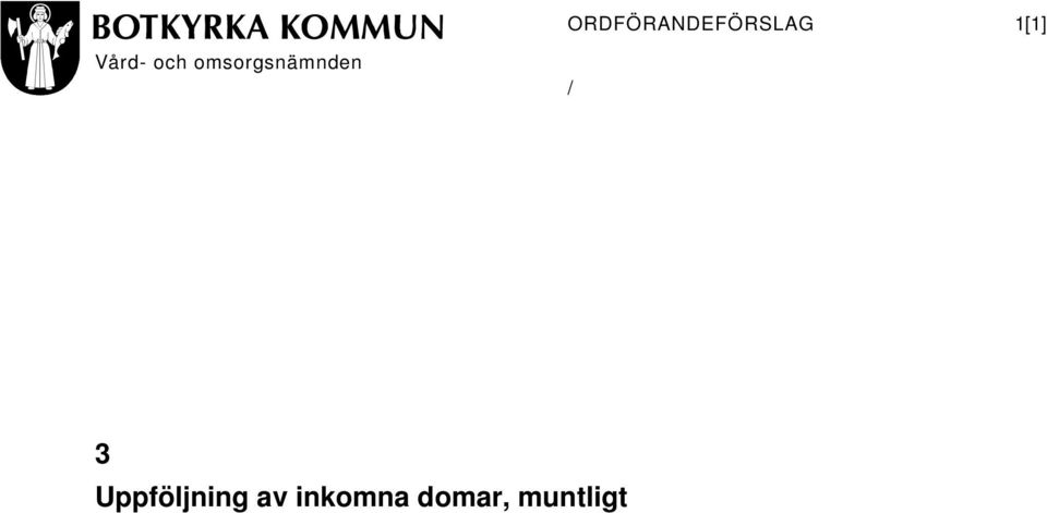 omsorgsnämnden / 3