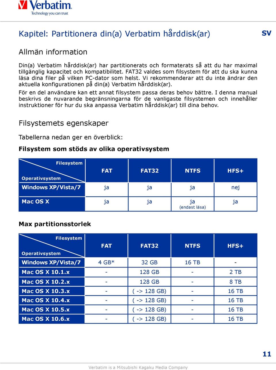 För en del användare kan ett annat filsystem passa deras behov bättre.