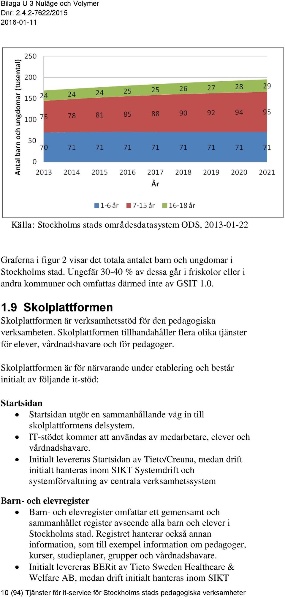 Skolplattformen tillhandahåller flera olika tjänster för elever, vårdnadshavare och för pedagoger.