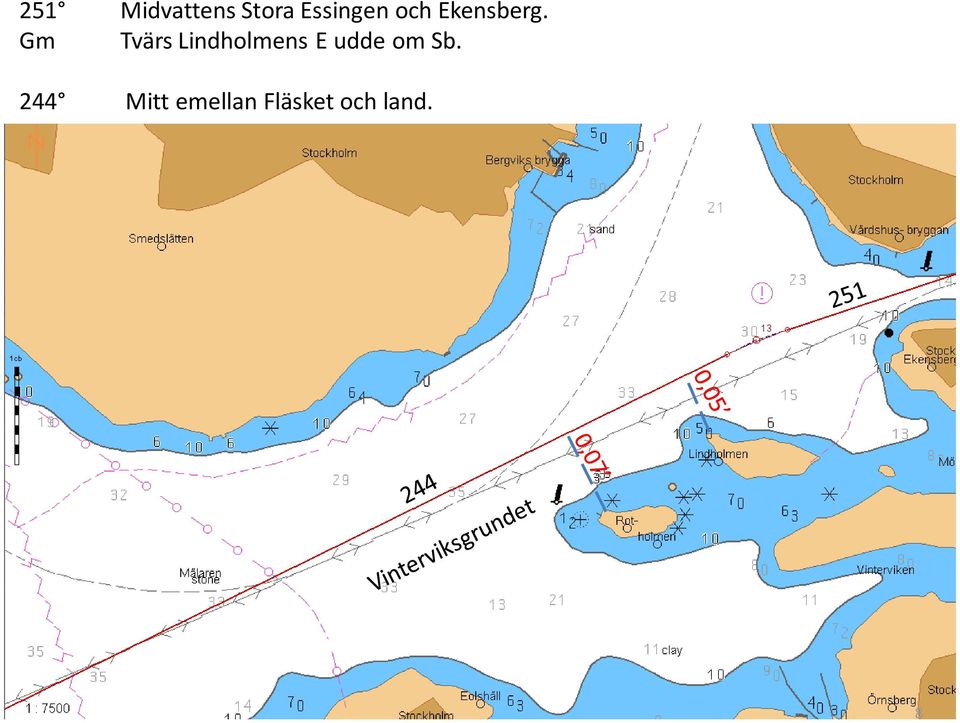 Gm Tvärs Lindholmens E udde