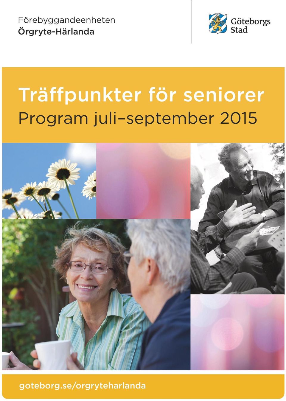 för seniorer Program juli