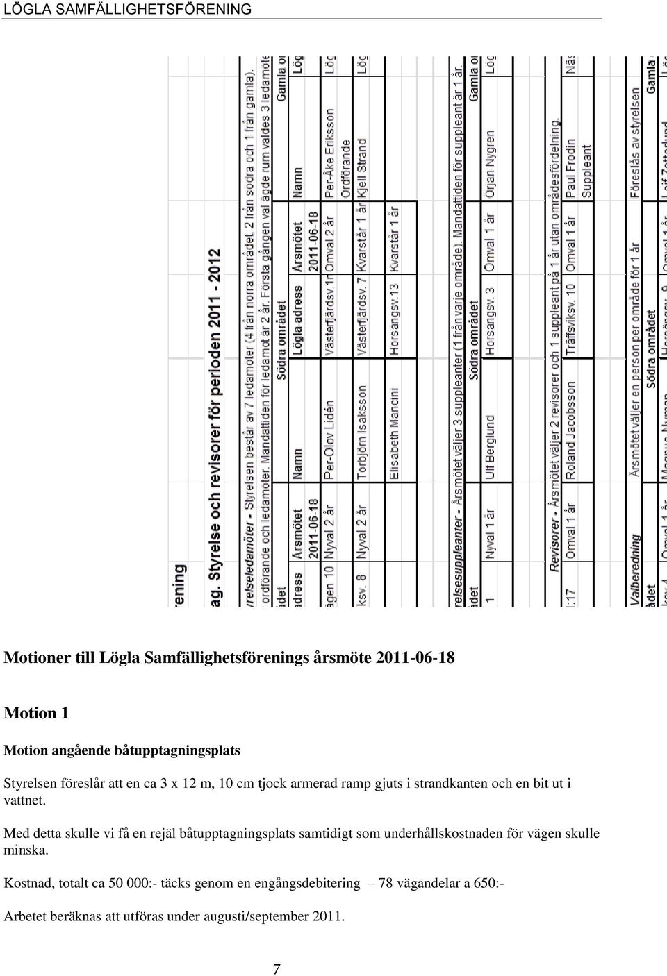 Med detta skulle vi få en rejäl båtupptagningsplats samtidigt som underhållskostnaden för vägen skulle minska.