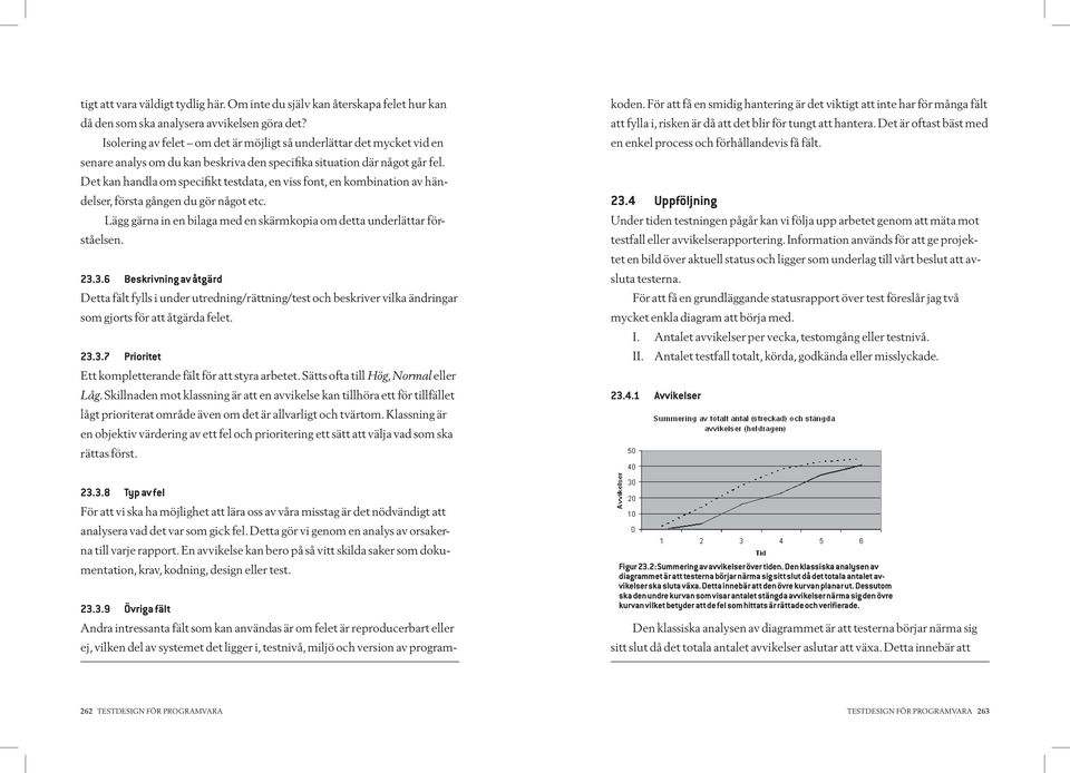 Det kan handla om specifikt testdata, en viss font, en kombination av händelser, första gången du gör något etc. Lägg gärna in en bilaga med en skärmkopia om detta underlättar förståelsen. 23.