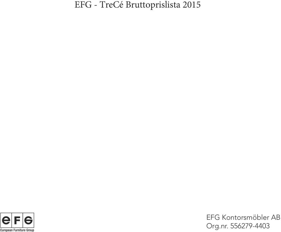 2015 EFG