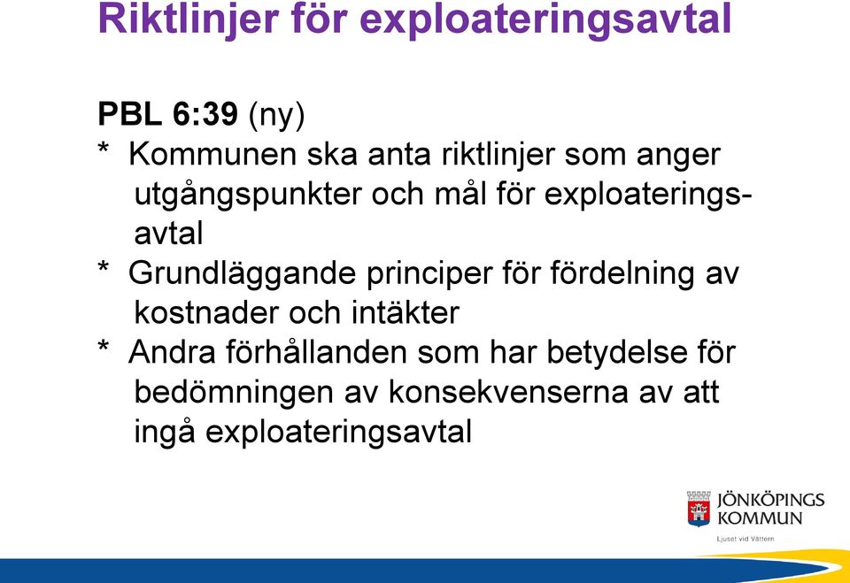 Grundläggande principer för fördelning av kostnader och intäkter * Andra