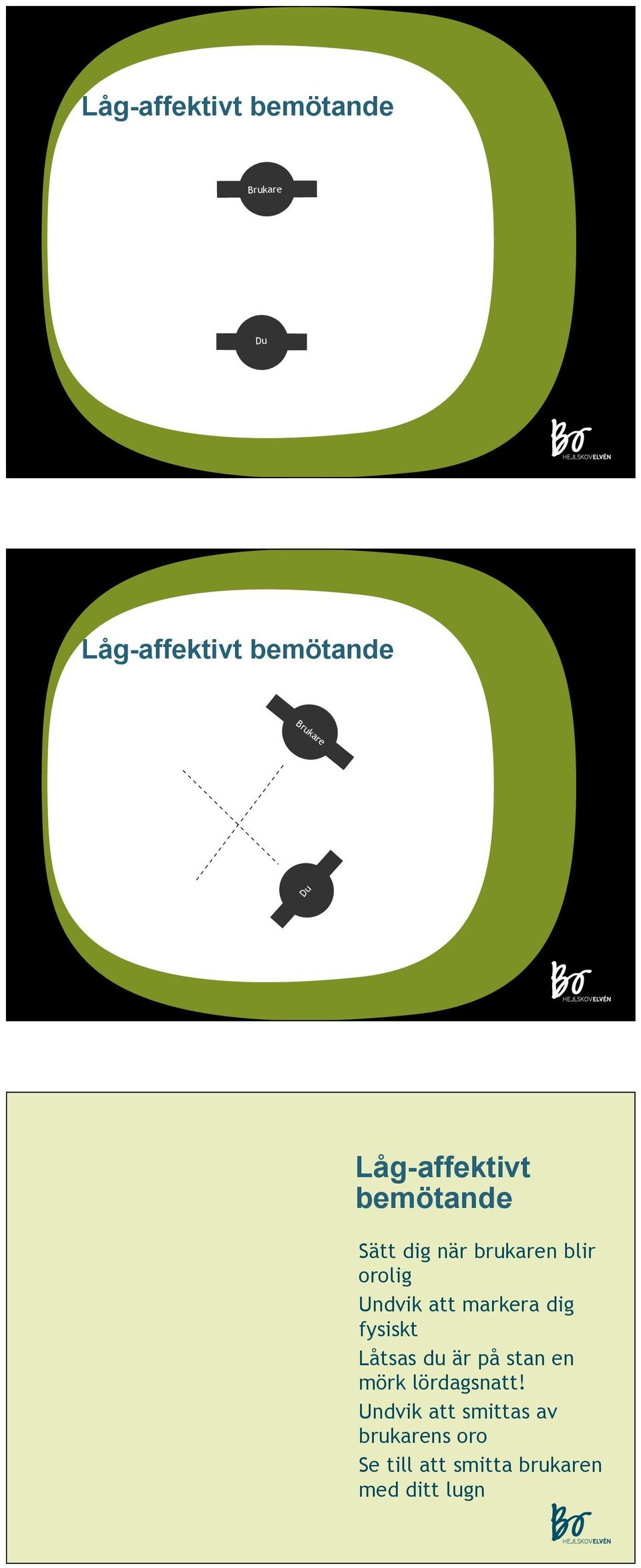 markera dig fysiskt Låtsas du är på stan en mörk lördagsnatt!