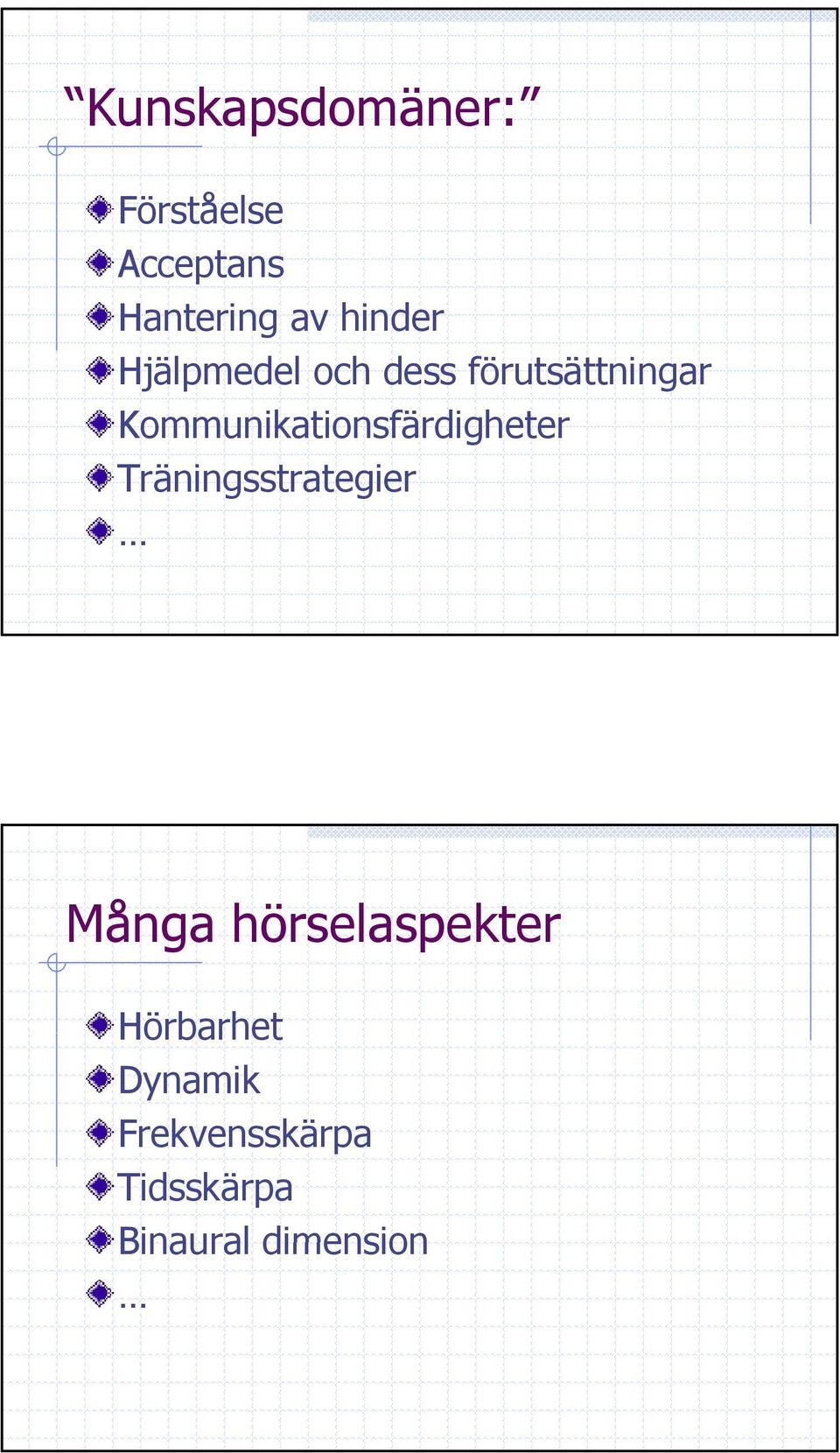 Kommunikationsfärdigheter Träningsstrategier Många