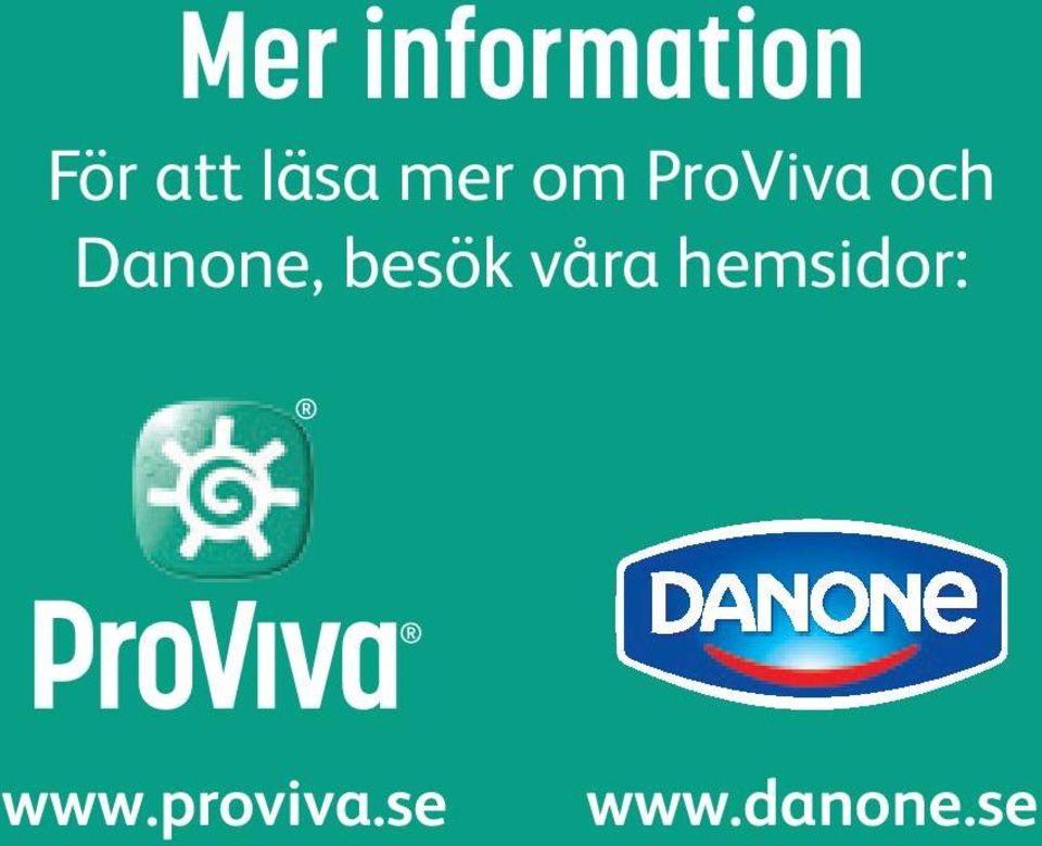 Danone, besök våra