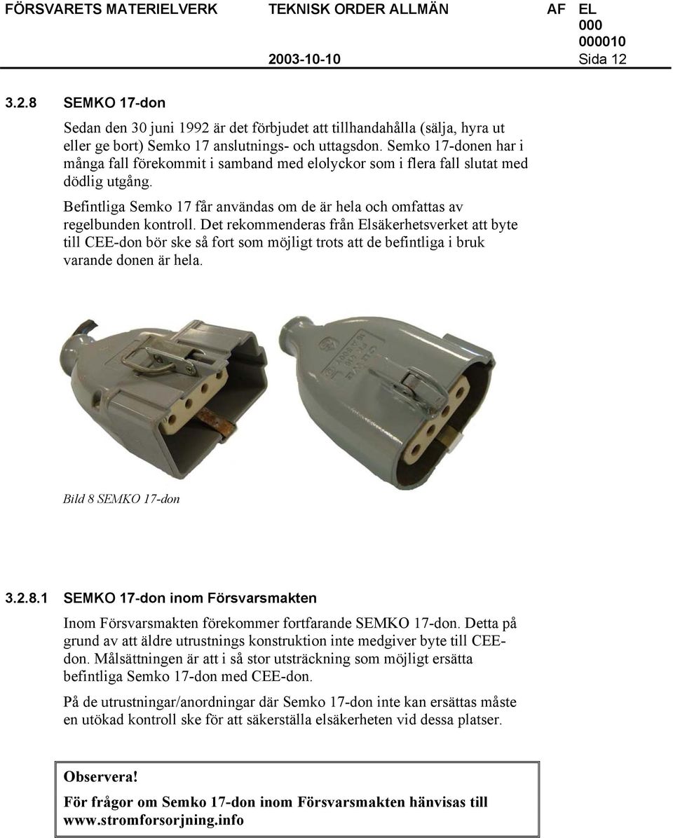 Kablar och anslutningsdon - PDF Free Download