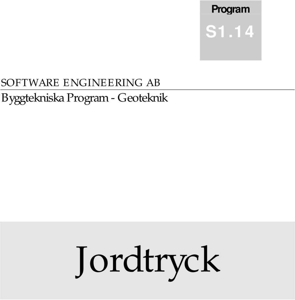 ENGINEERING AB