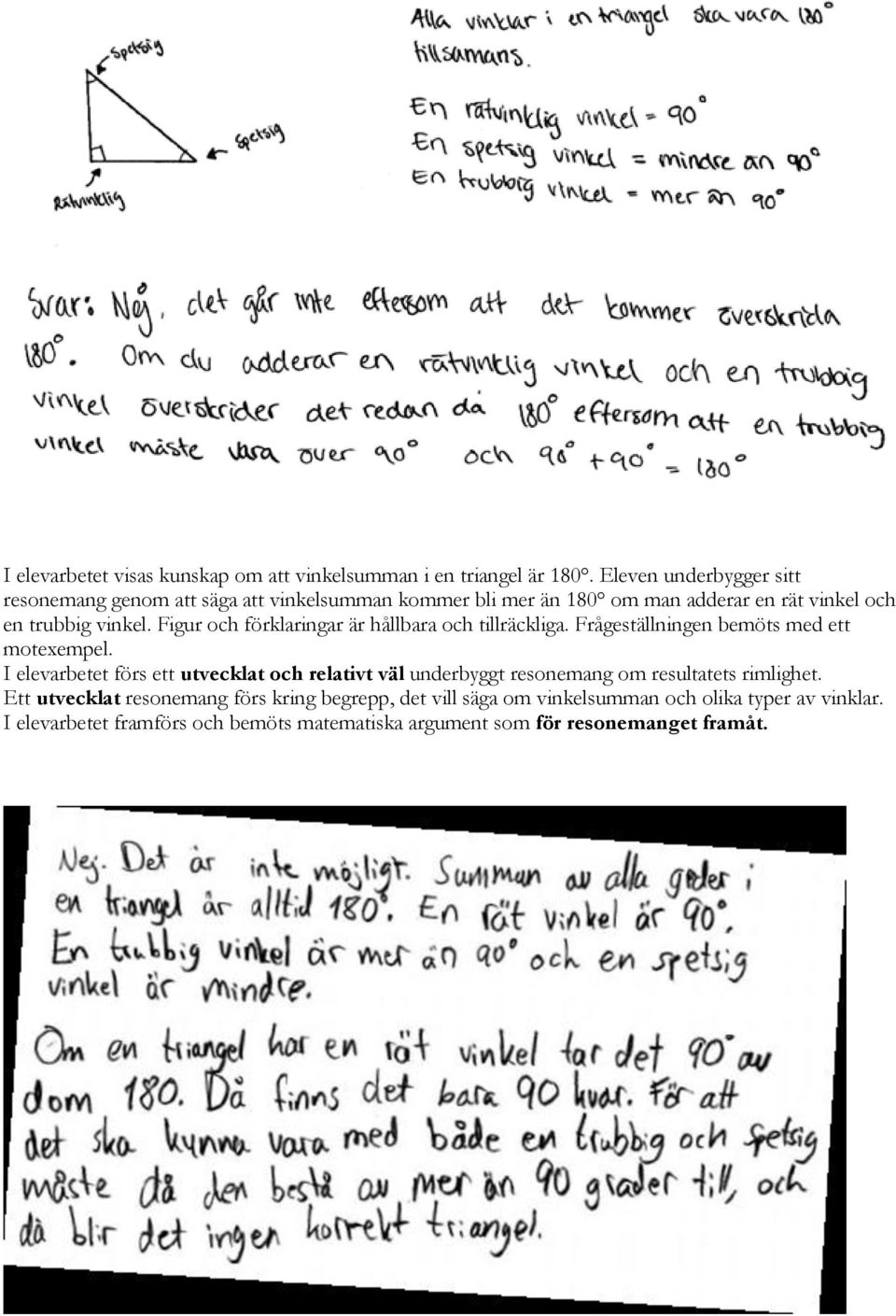 Figur och förklaringar är hållbara och tillräckliga. Frågeställningen bemöts med ett motexempel.