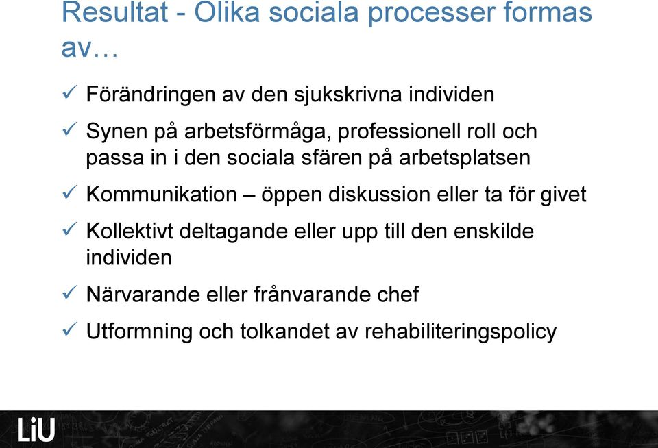 Kommunikation öppen diskussion eller ta för givet Kollektivt deltagande eller upp till den