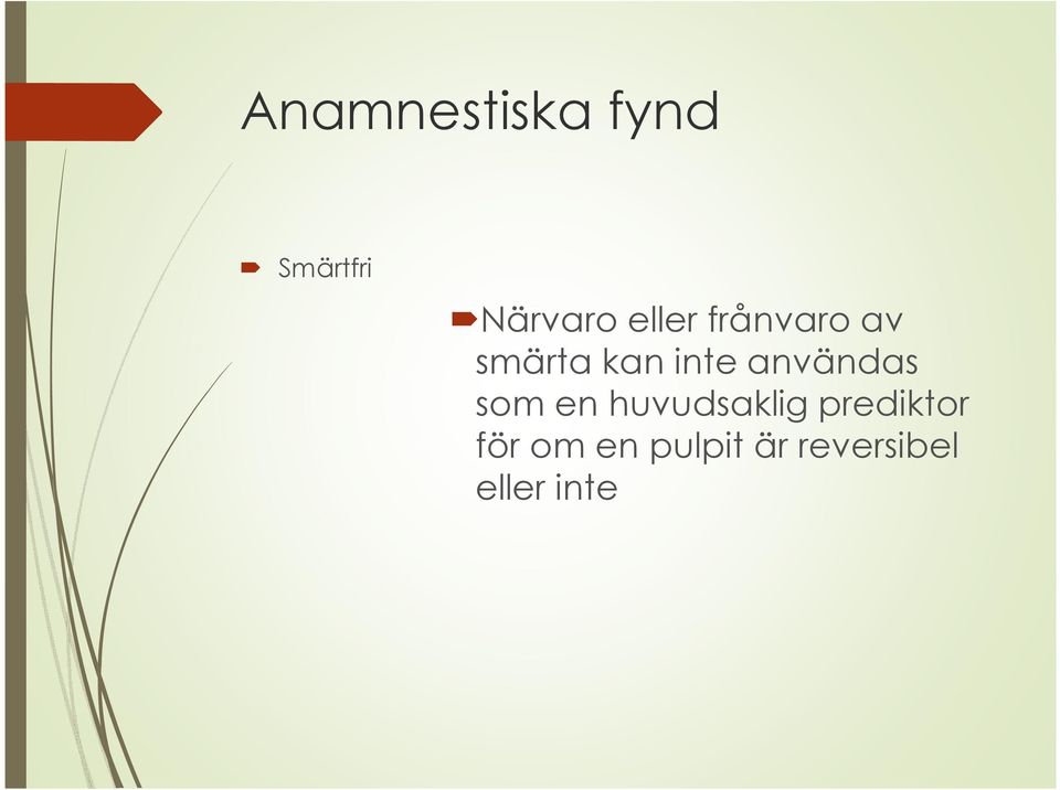 användas som en huvudsaklig