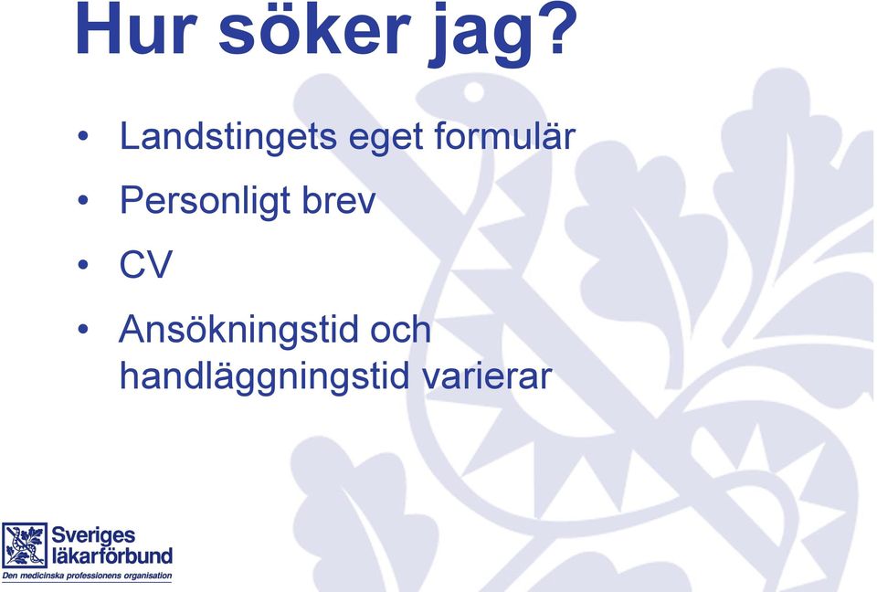 formulär Personligt brev