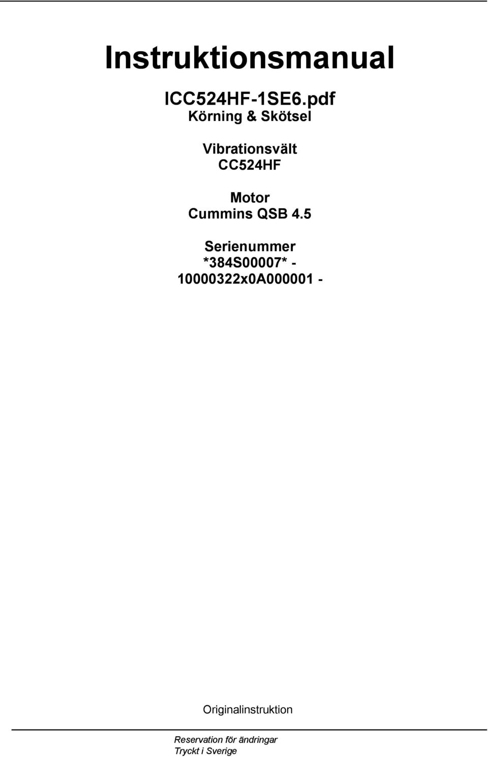 Cummins QSB 4.