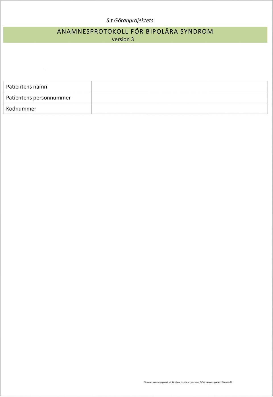 personnummer Kodnummer Filnamn: