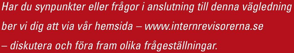 dig att via vår hemsida www.