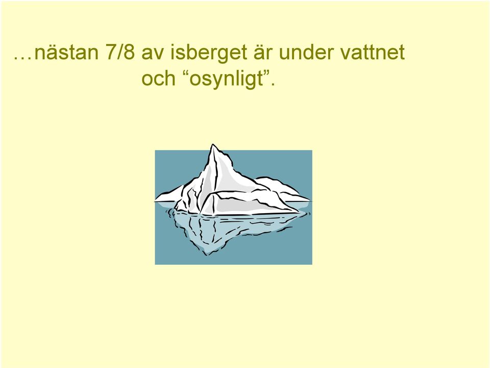under vattnet