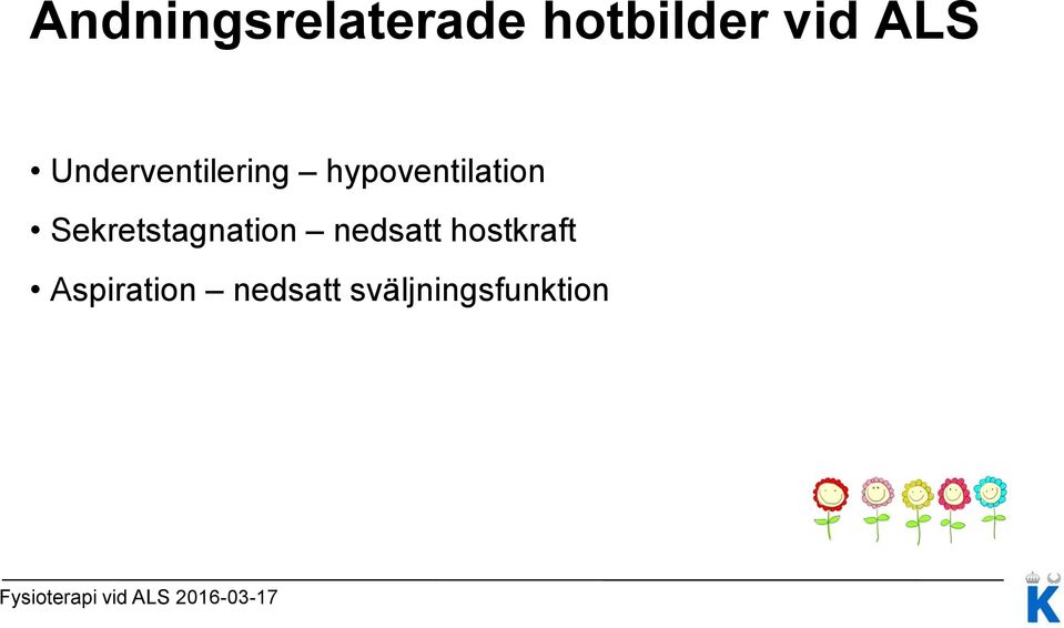 hypoventilation Sekretstagnation