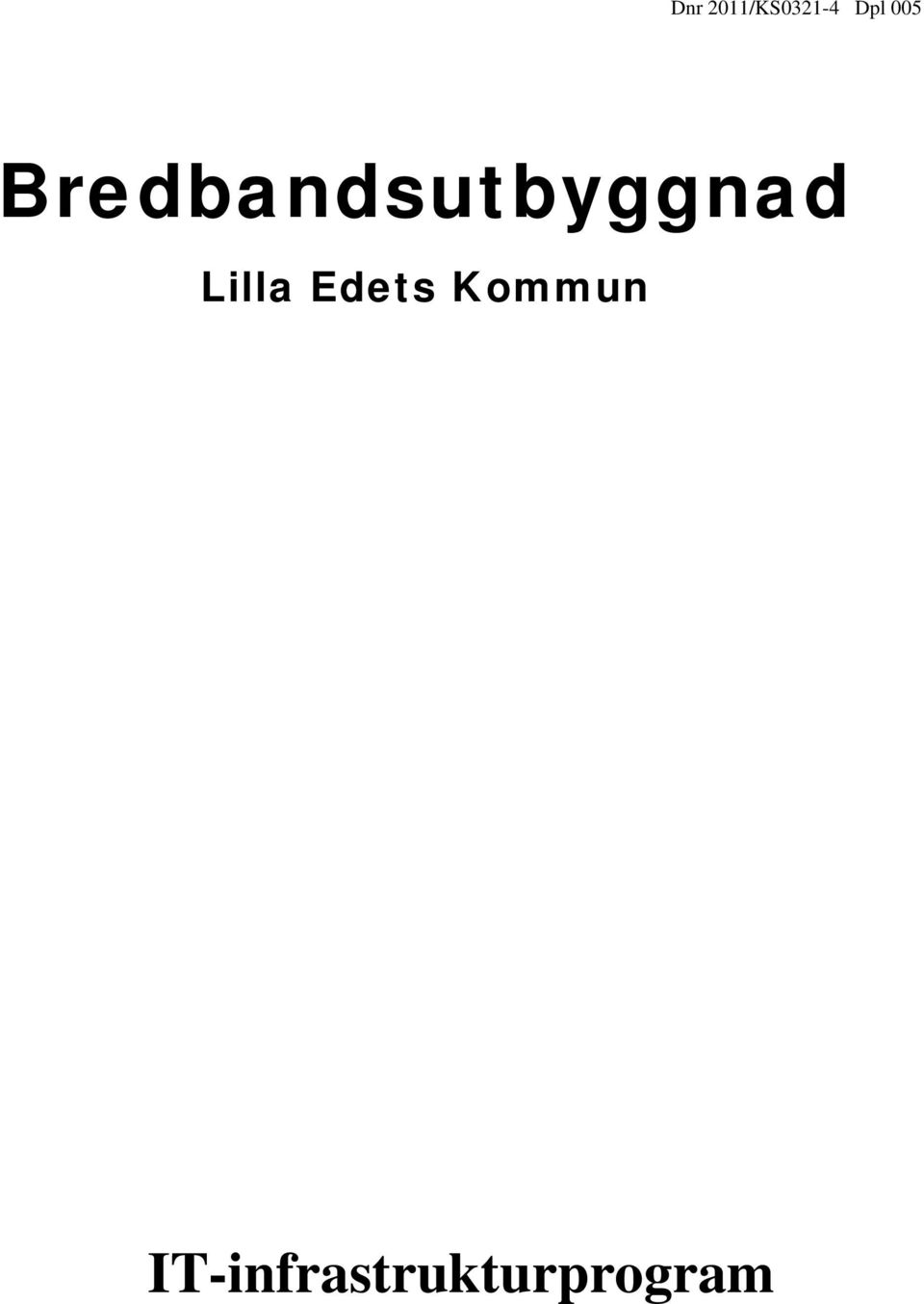 Bredbandsutbyggnad