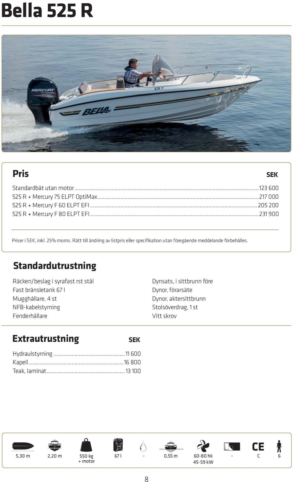 Rätt till ändring av listpris eller specifikation utan föregående meddelande förbehålles.