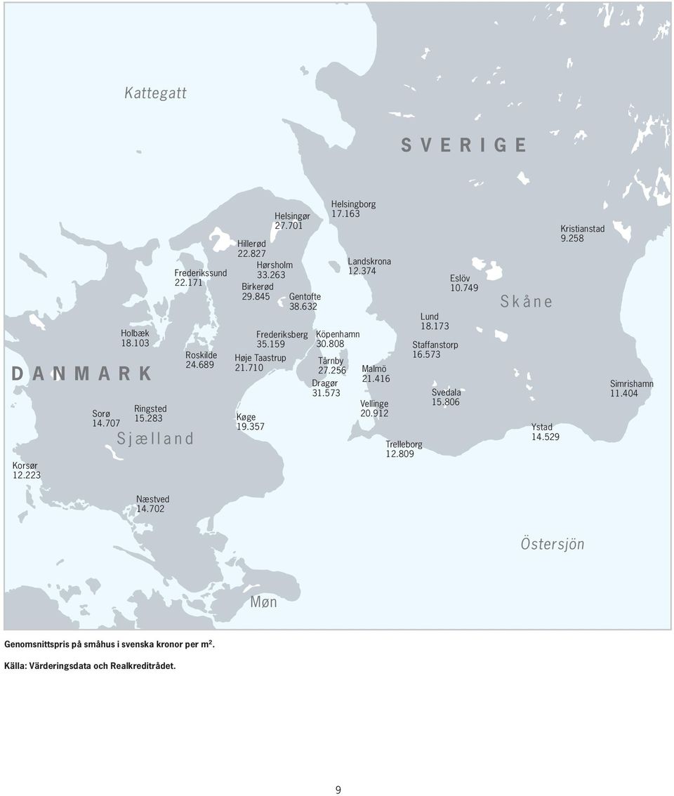 256 Dragør 31.573 Landskrona 12.374 Malmö 21.416 Vellinge 20.912 Trelleborg 12.809 Lund 18.173 Staffanstorp 16.573 Svedala 15.806 Eslöv 10.749 Skåne Ystad 14.