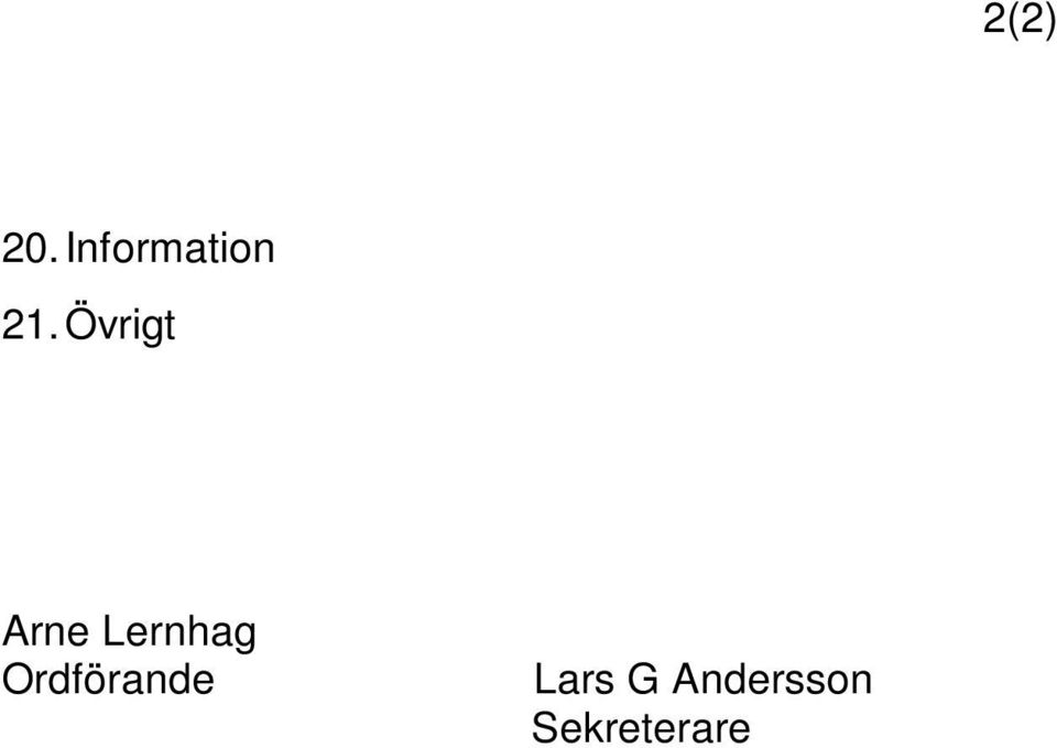 Övrigt Arne Lernhag