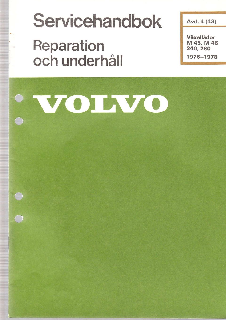 underhåll