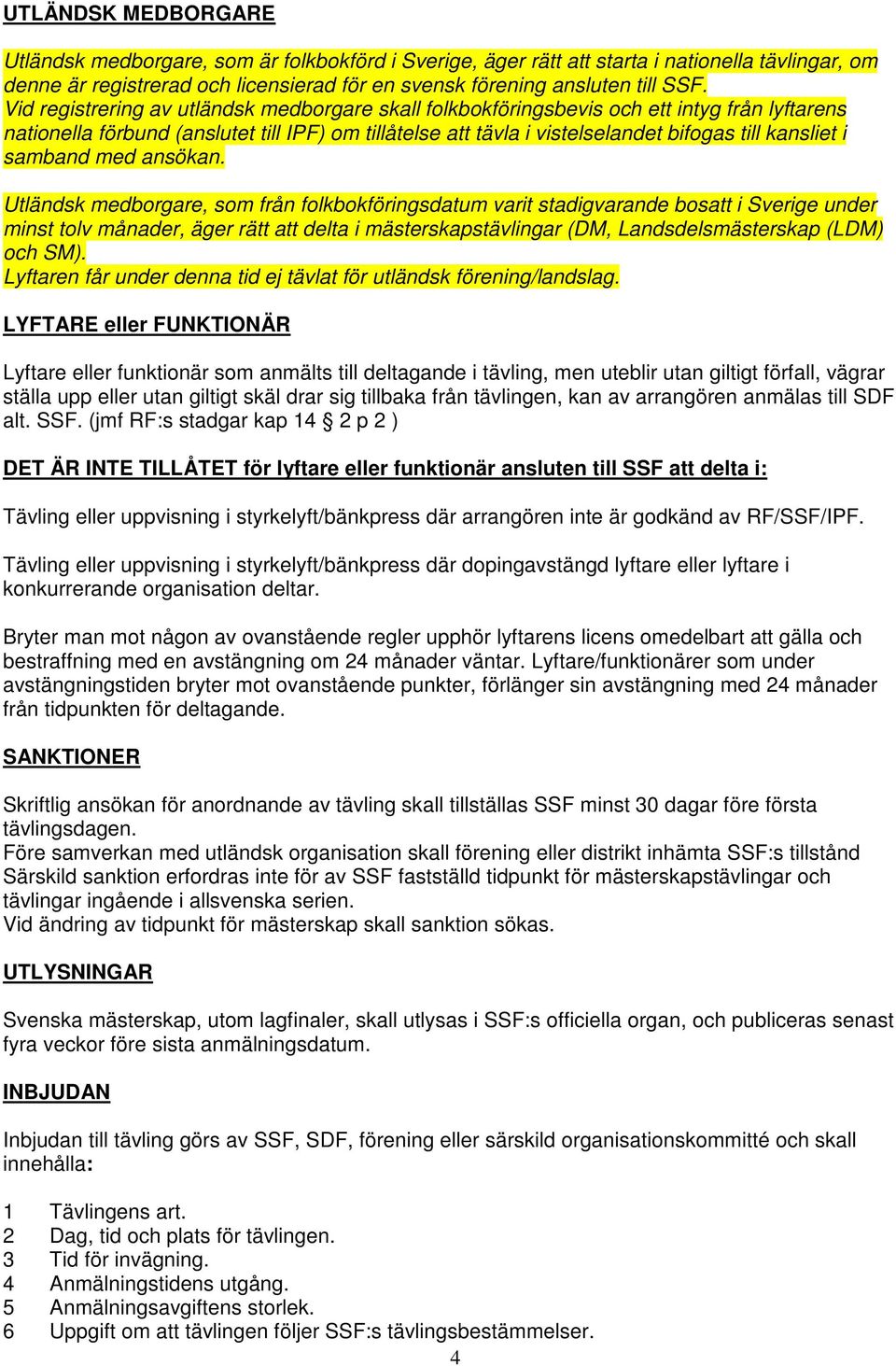 samband med ansökan.