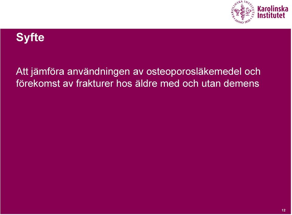 osteoporosläkemedel och