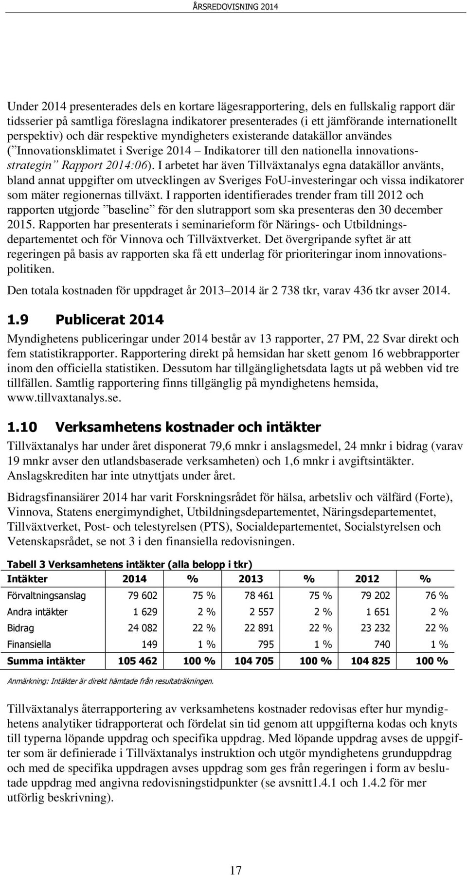 I arbetet har även Tillväxtanalys egna datakällor använts, bland annat uppgifter om utvecklingen av Sveriges FoU-investeringar och vissa indikatorer som mäter regionernas tillväxt.