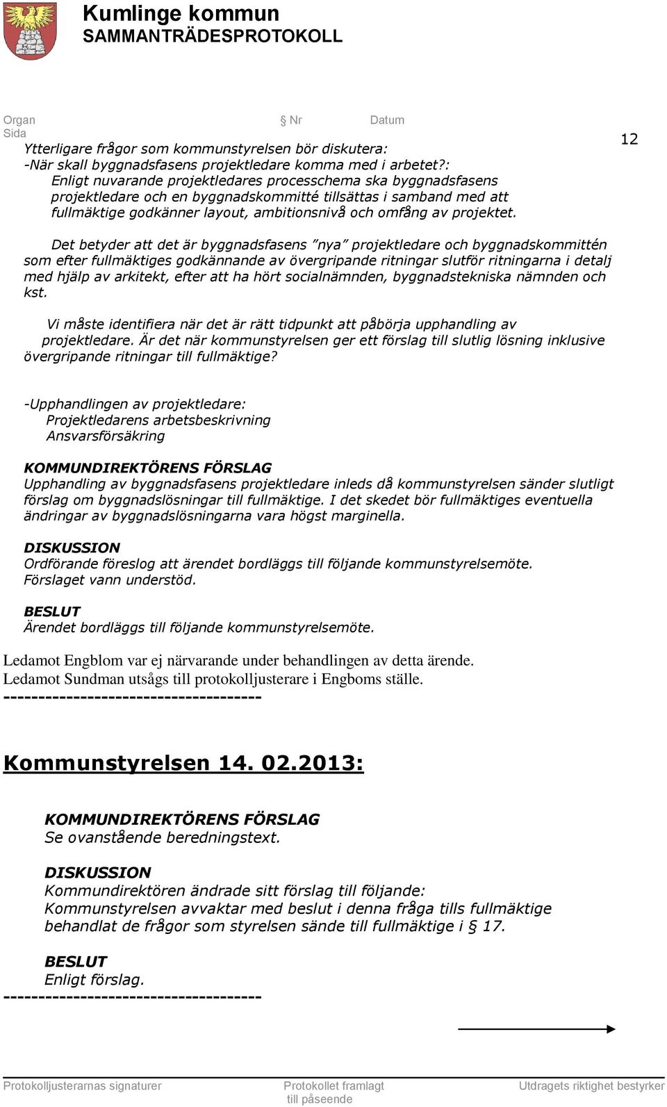projektet.