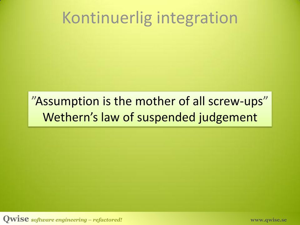 of all screw-ups Wethern