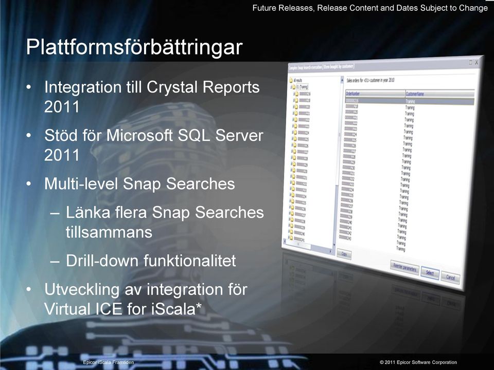 Microsoft SQL Server 2011 Multi-level Snap Searches Länka flera Snap