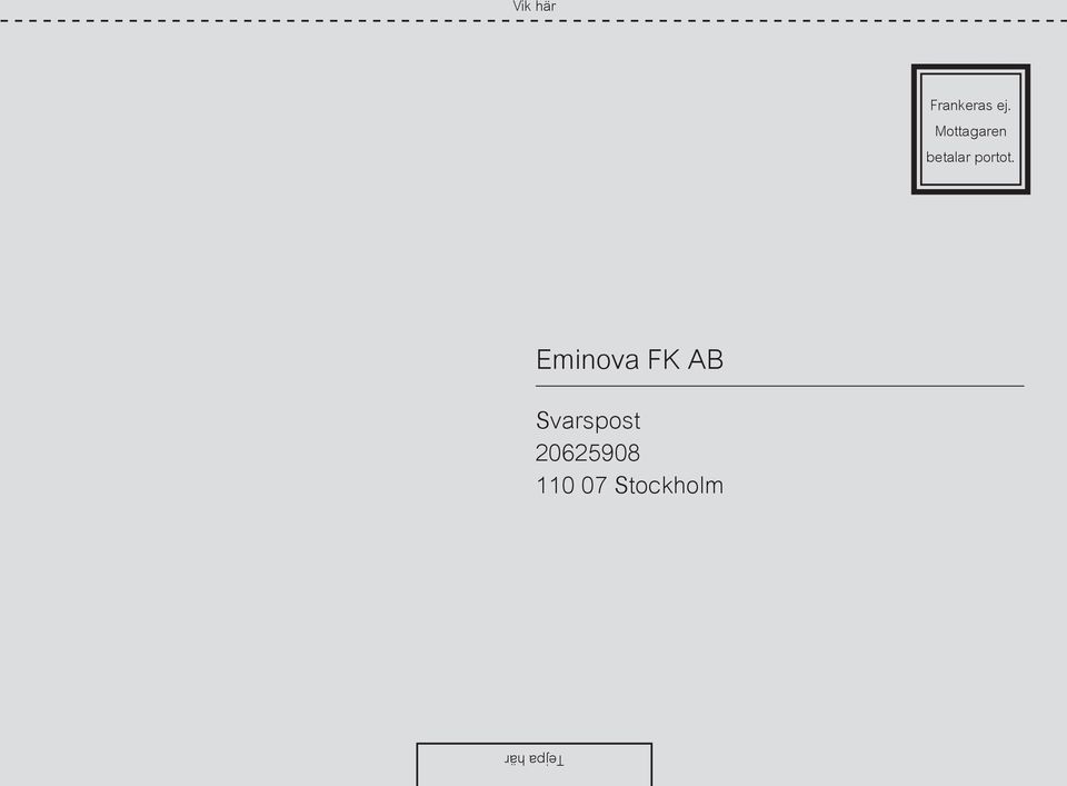 Eminova FK AB Svarspost