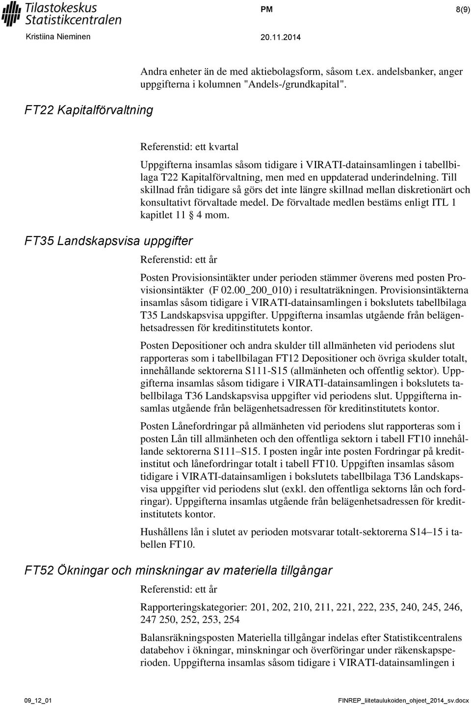 Till skillnad från tidigare så görs det inte längre skillnad mellan diskretionärt och konsultativt förvaltade medel. De förvaltade medlen bestäms enligt ITL 1 kapitlet 11 4 mom.