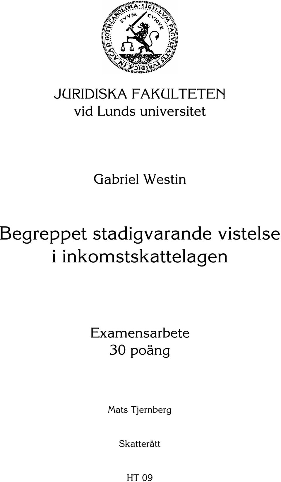 stadigvarande vistelse i