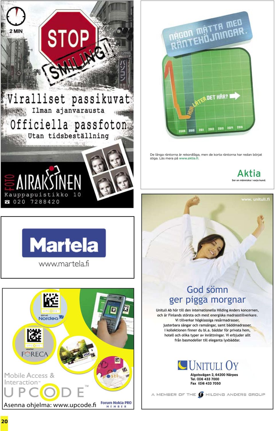 aktia.fi. Ser en människa i varje kund.