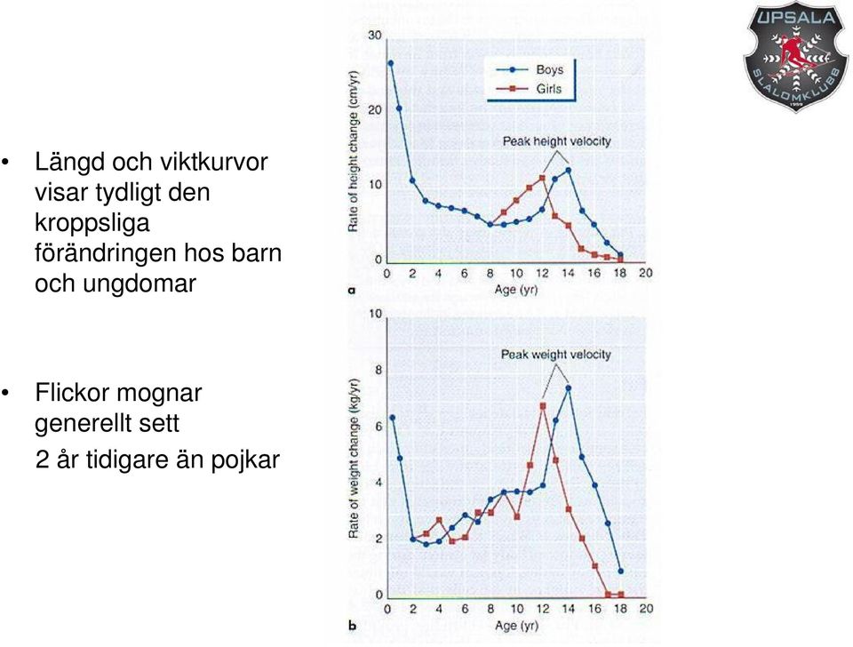 barn och ungdomar Flickor mognar