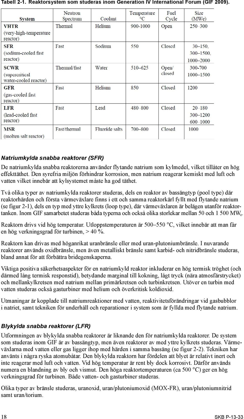 Den syrefria miljön förhindrar korrosion, men natrium reagerar kemiskt med luft och vatten vilket innebär att kylsystemet måste ha god täthet.