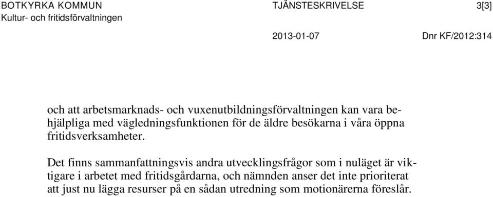fritidsverksamheter.