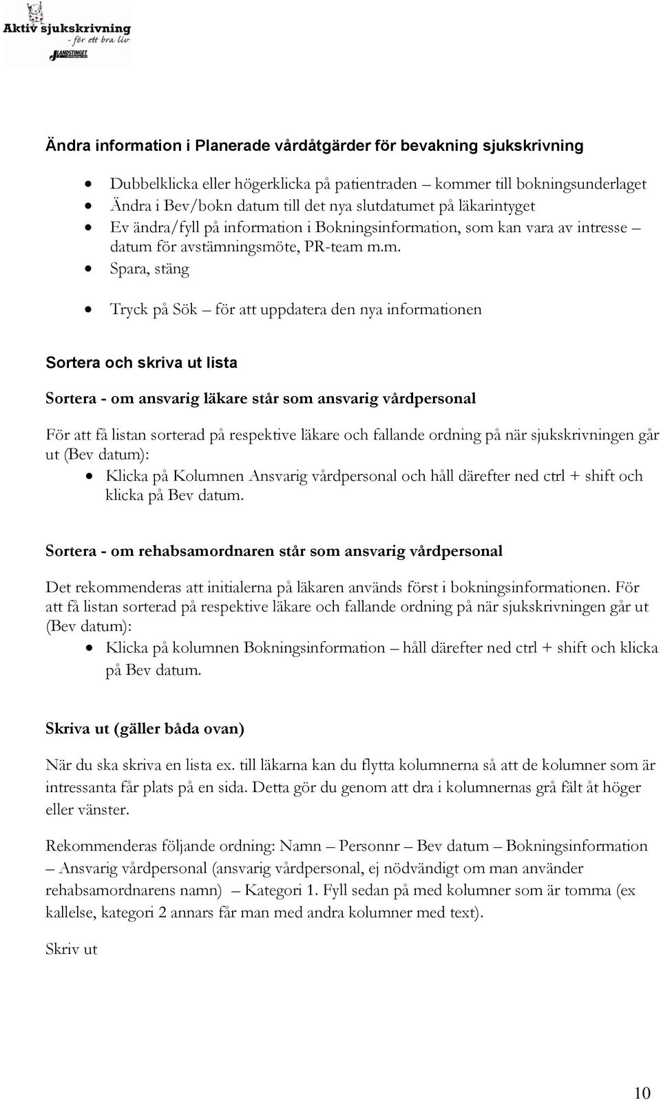 tion i Bokningsinforma