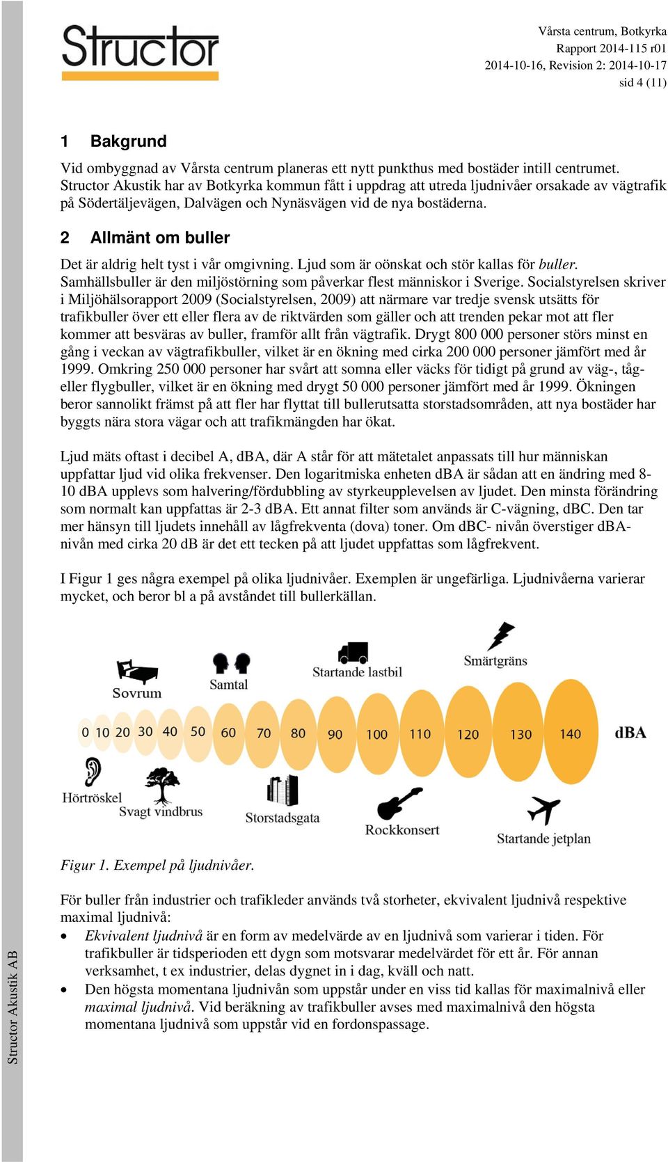 2 Allmänt om buller Det är aldrig helt tyst i vår omgivning. Ljud som är oönskat och stör kallas för buller. Samhällsbuller är den miljöstörning som påverkar flest människor i Sverige.