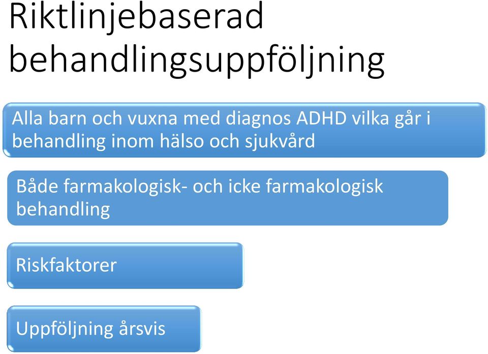 inom hälso och sjukvård Både farmakologisk- och icke