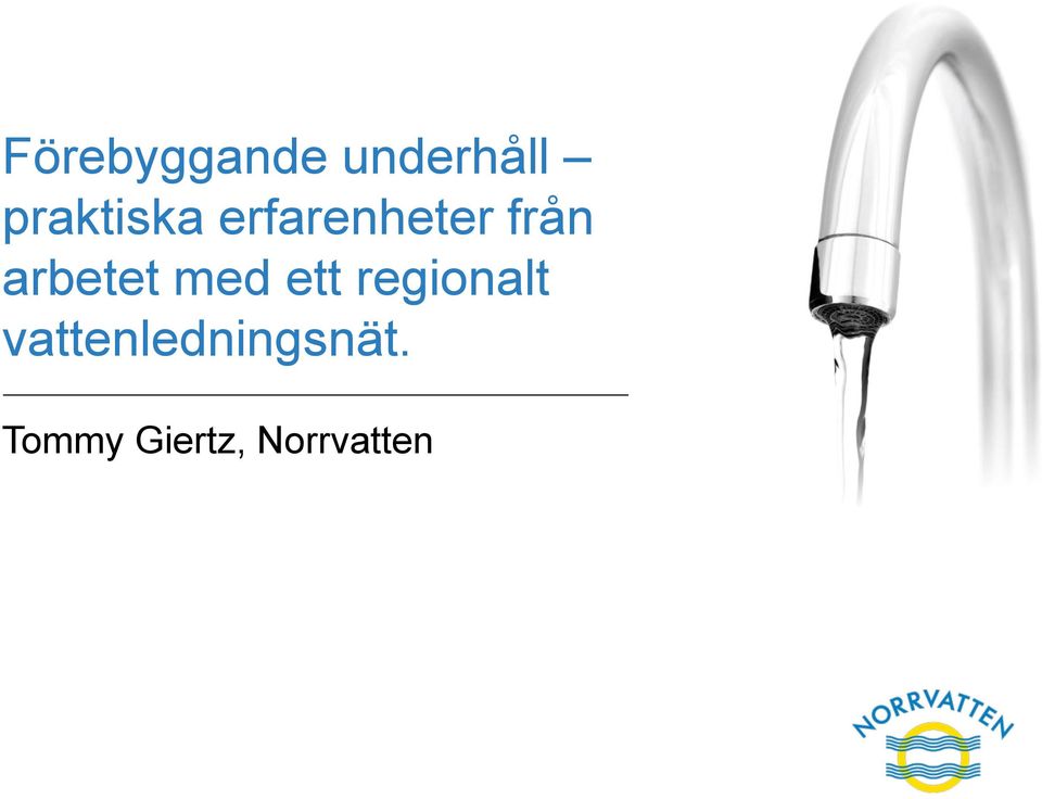 arbetet med ett regionalt