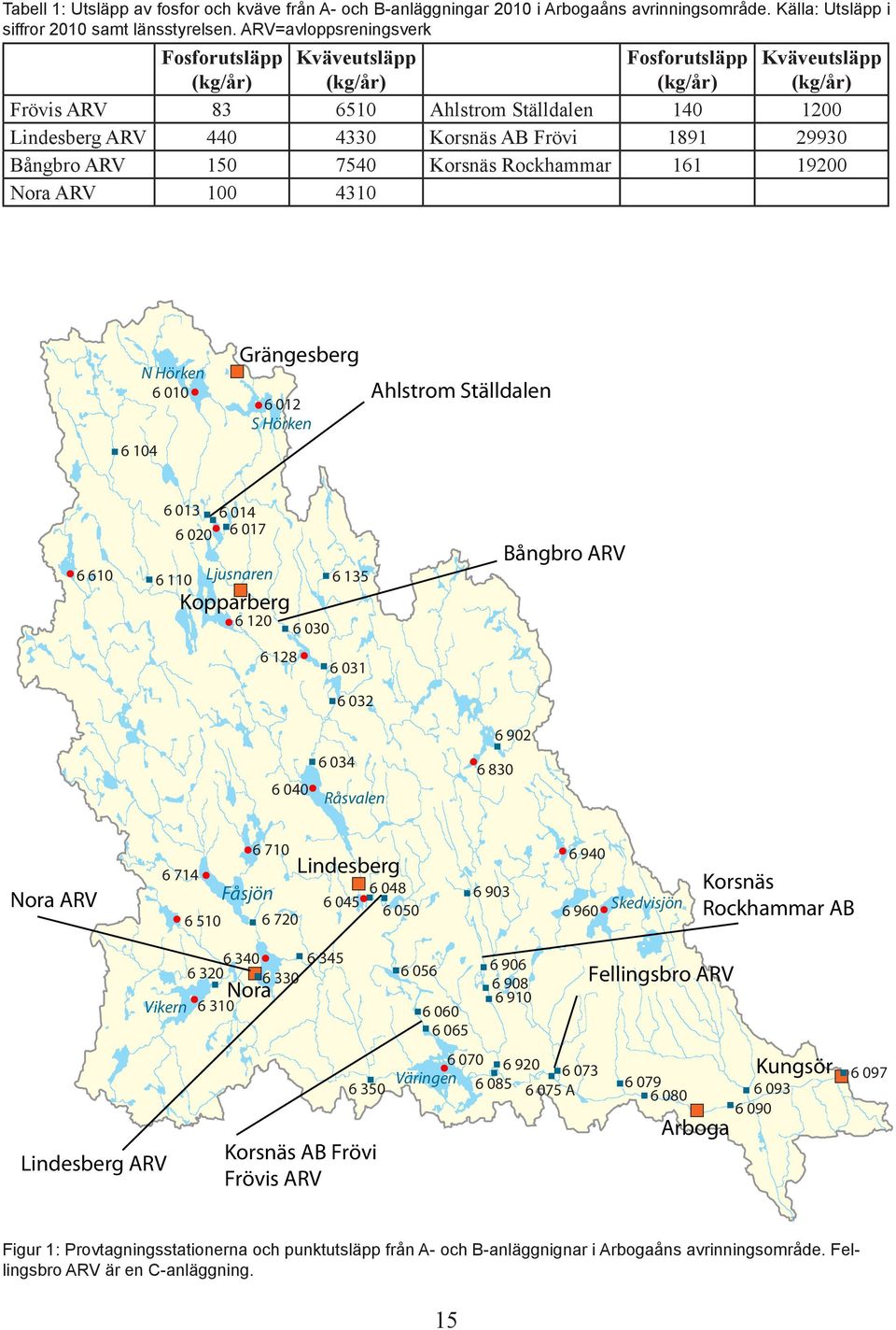 1891 29930 Bångbro ARV 150 7540 Korsnäs Rockhammar 161 19200 Nora ARV 100 4310 N Hörken 6 010 6 104 Grängesberg 6 012 S Hörken Ahlstrom Ställdalen 6 610 6 013 6 014 6 020 6 017 6 110 Ljusnaren